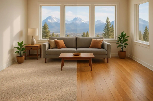 Carpet vs Hardwood Flooring Comparison